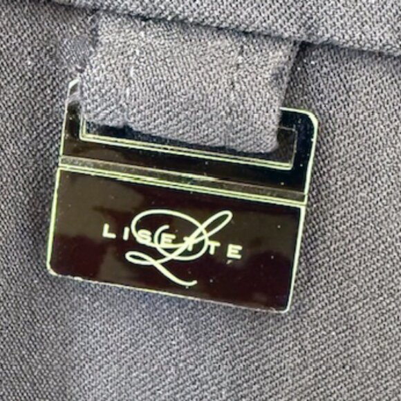 Lisette L Montreal Pull On Pants, Navy Blue, Size 12 - Picture 8 of 8